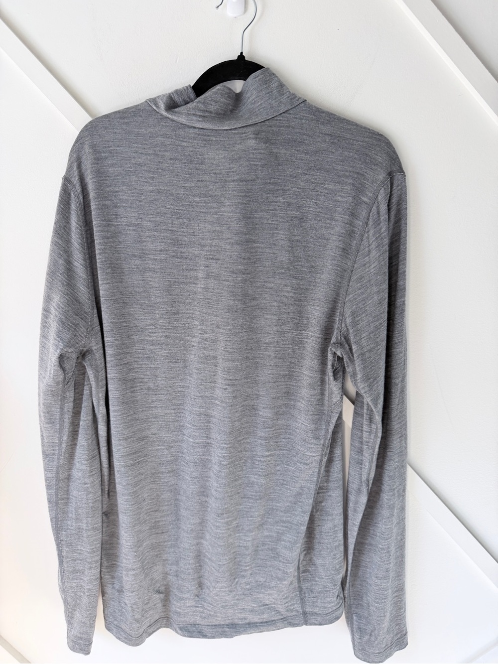 Icebreaker 200 Merino Wool Base Layer Men’s Large Grey |Thermal Outdoor| Hiking - Picture 4 of 16